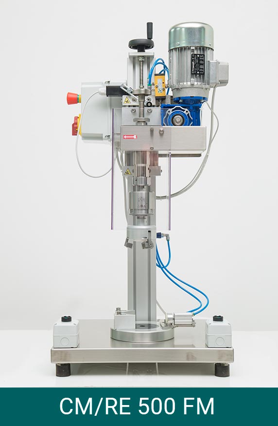 Semi-automatic capping machine CM/R-E 500