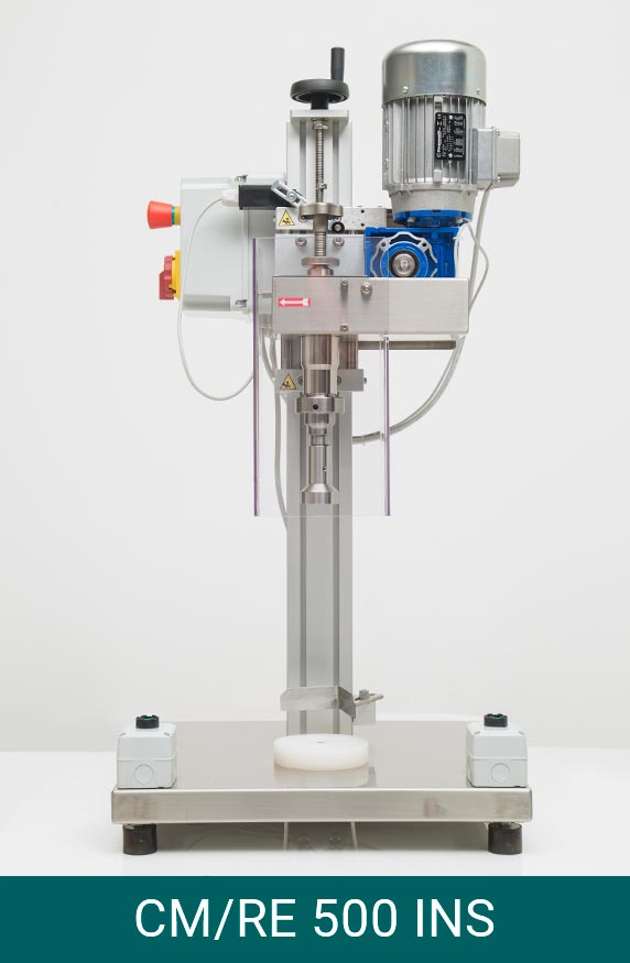 Semi-automatic capping machine CM/R-E 500
