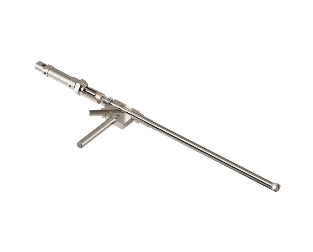 Filling nozzle with obturator