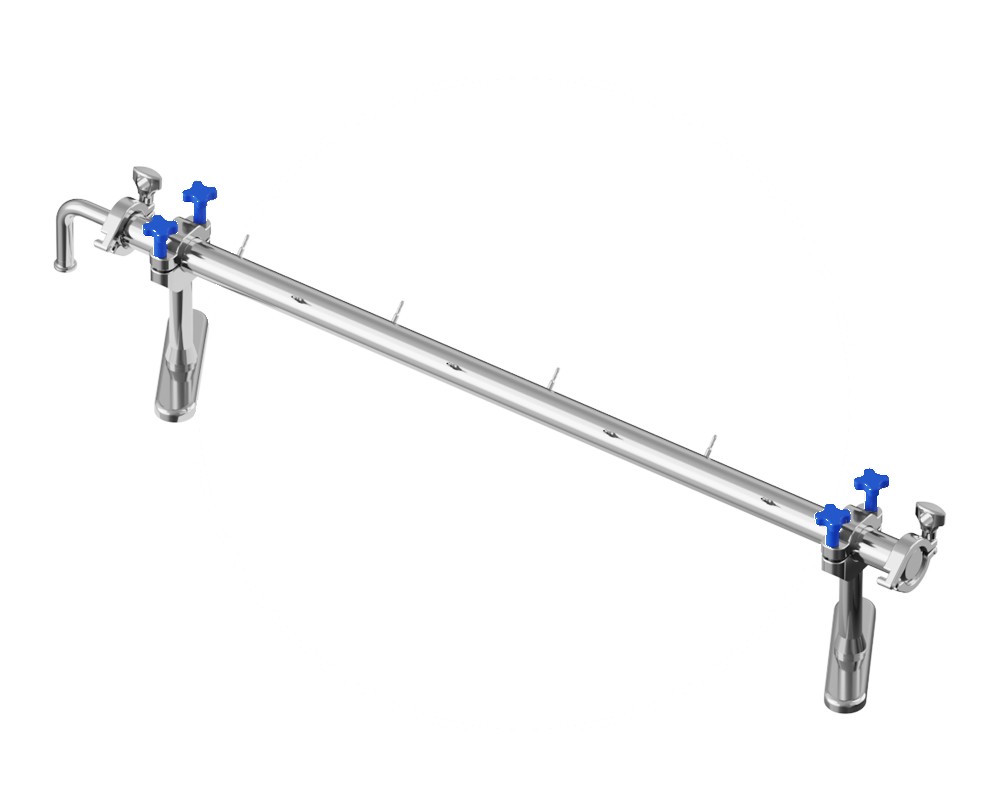 Sterile manifold for peristaltic pumps