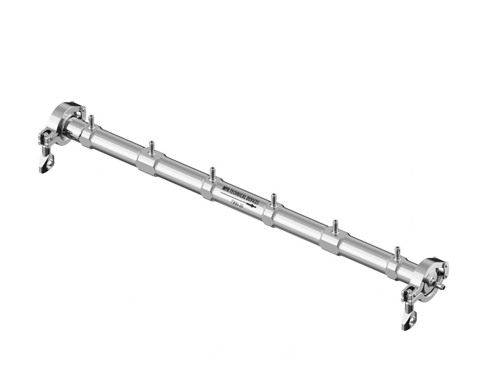 Sterile manifold machined from solid