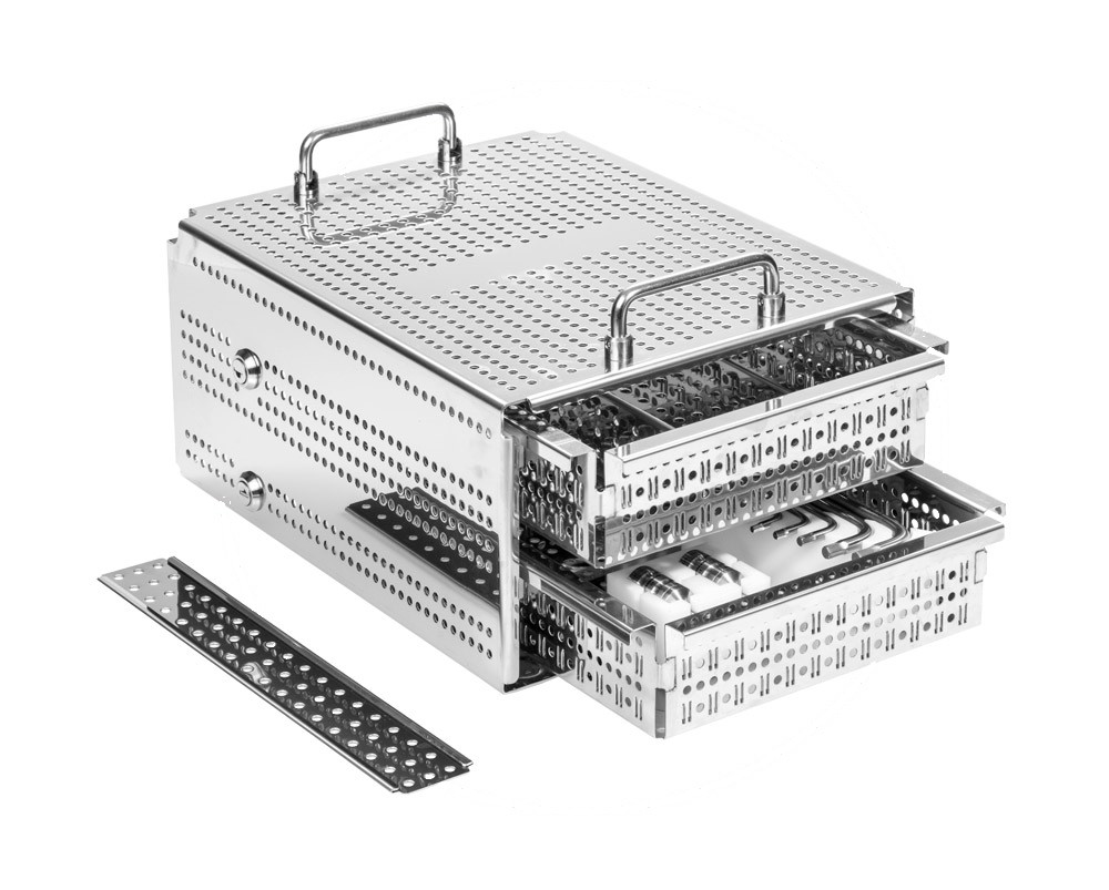 Autoclavable sterile tool box