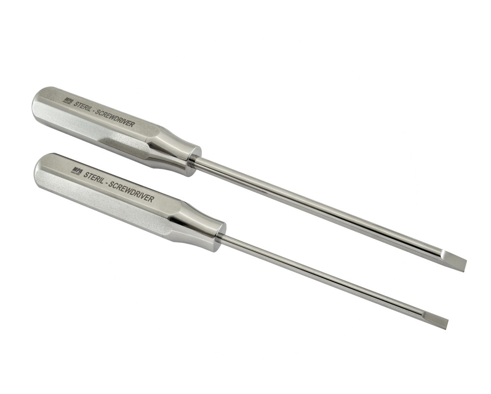 Screwdrivers for cleanrooms